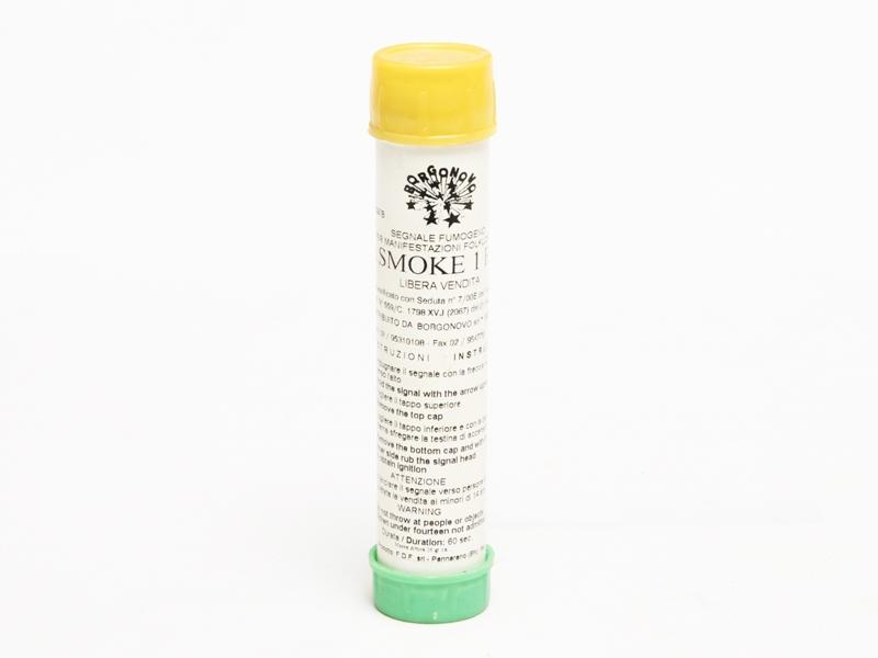 Fumogeno giallo in tubo