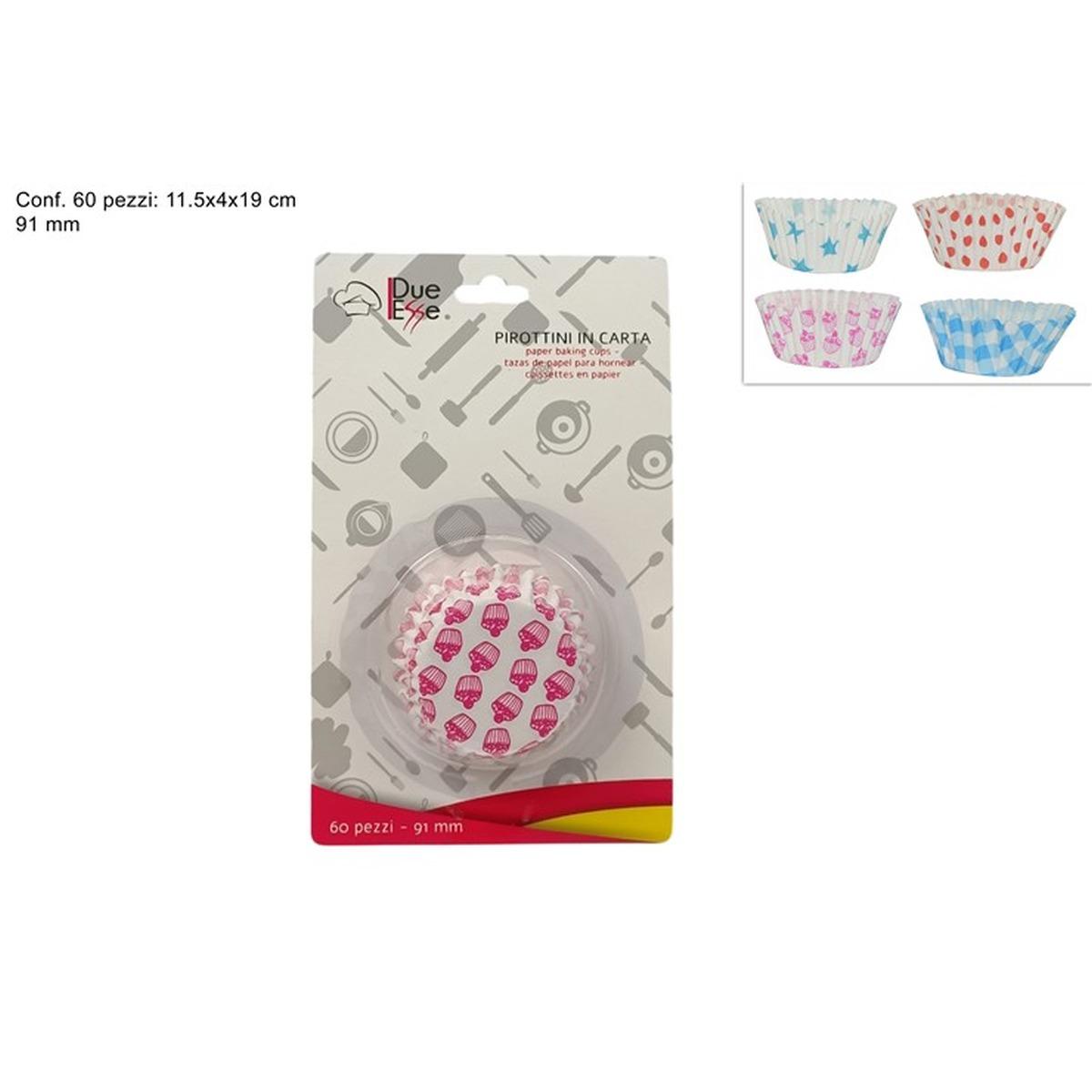 Pirottini Dolci Carta 91 mm 60pz Col