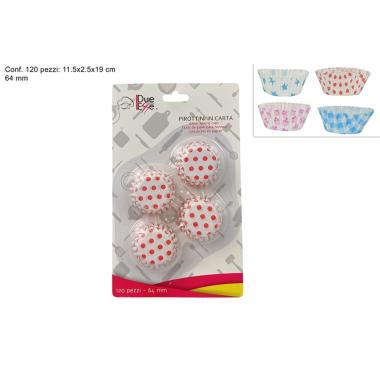 Pirottini Dolci Carta 64 mm 120pz Col