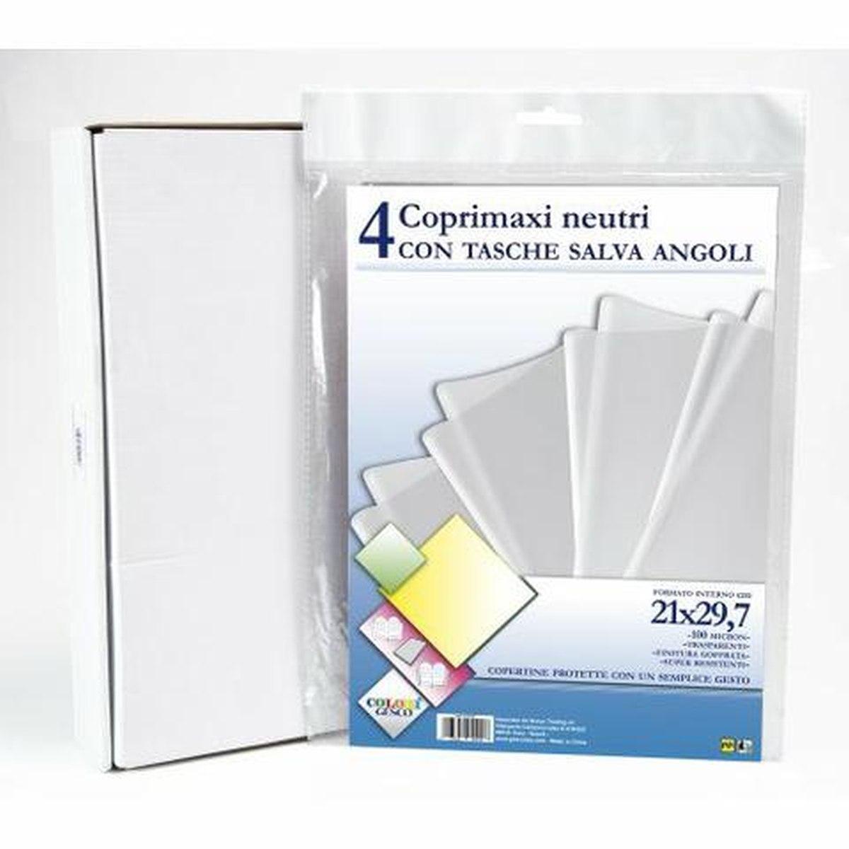 Coprimaxi 4 pz neutro in blister 25/125
