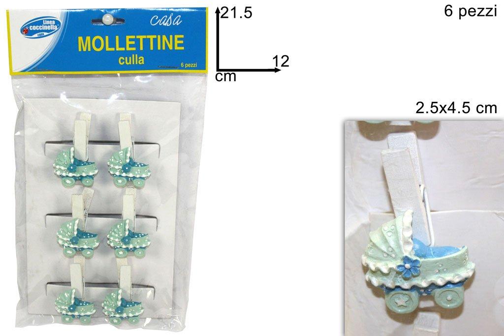 Mollettine culla 6pz