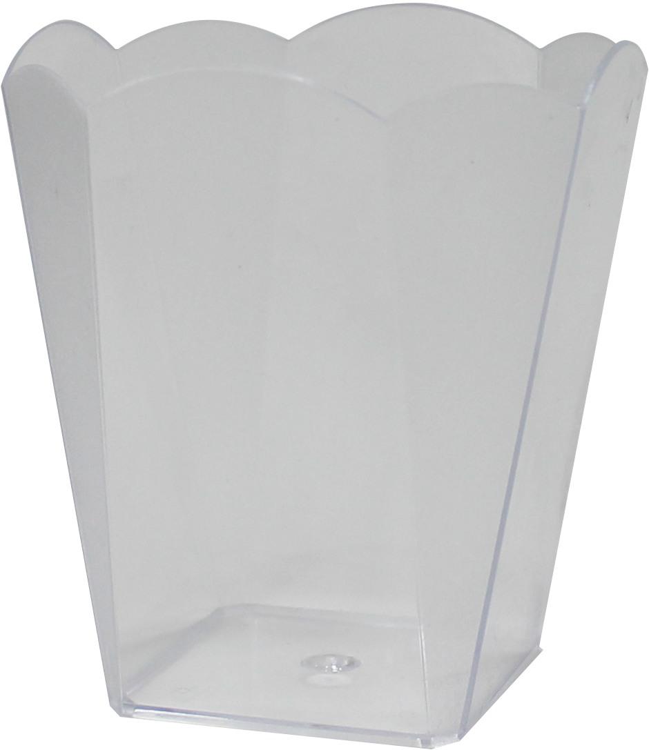 Finger Food Coppetta fiore piccola 60 cc trasparente 50 pz