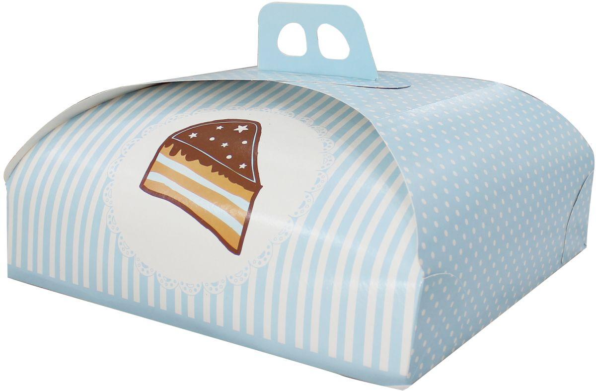 Scatola Torta 29*29 cm celeste