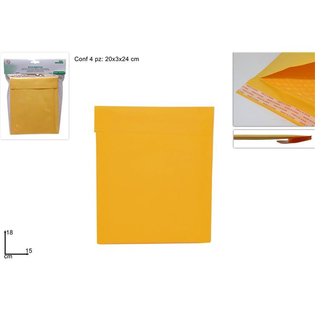 Busta Imbottita 4pz 15*18 cm