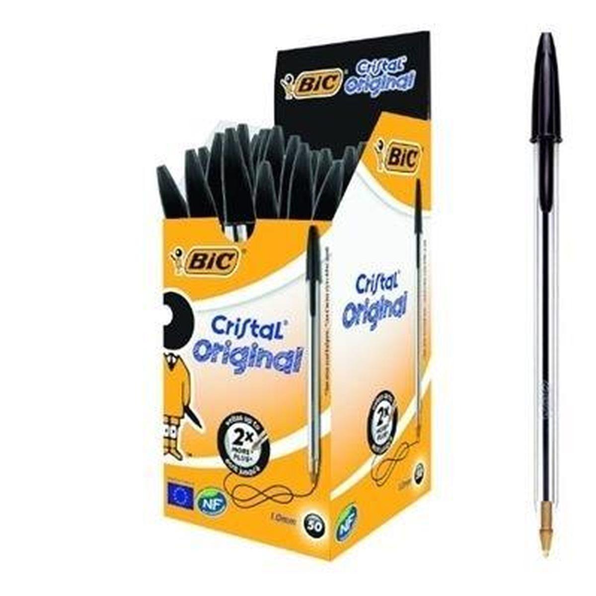 Penna Bic Cristal Nera 50pz