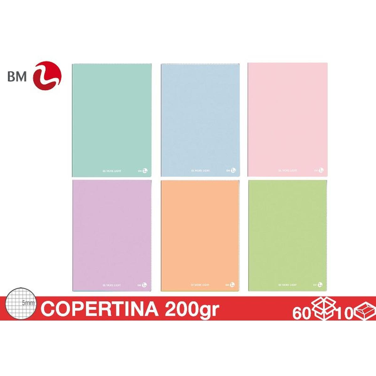 Quadernone 80 GR Monocolore 5 MM