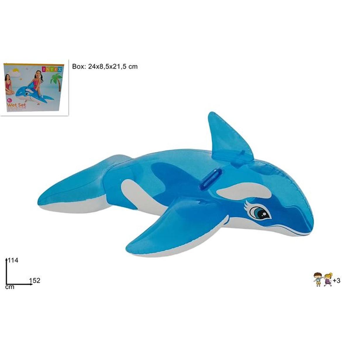 Cavalcabile Orca Trasparente 152*144 cm