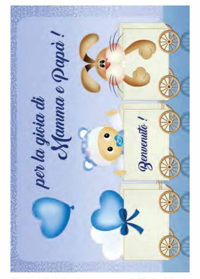 Biglietti Augurali Battesimo Bambino