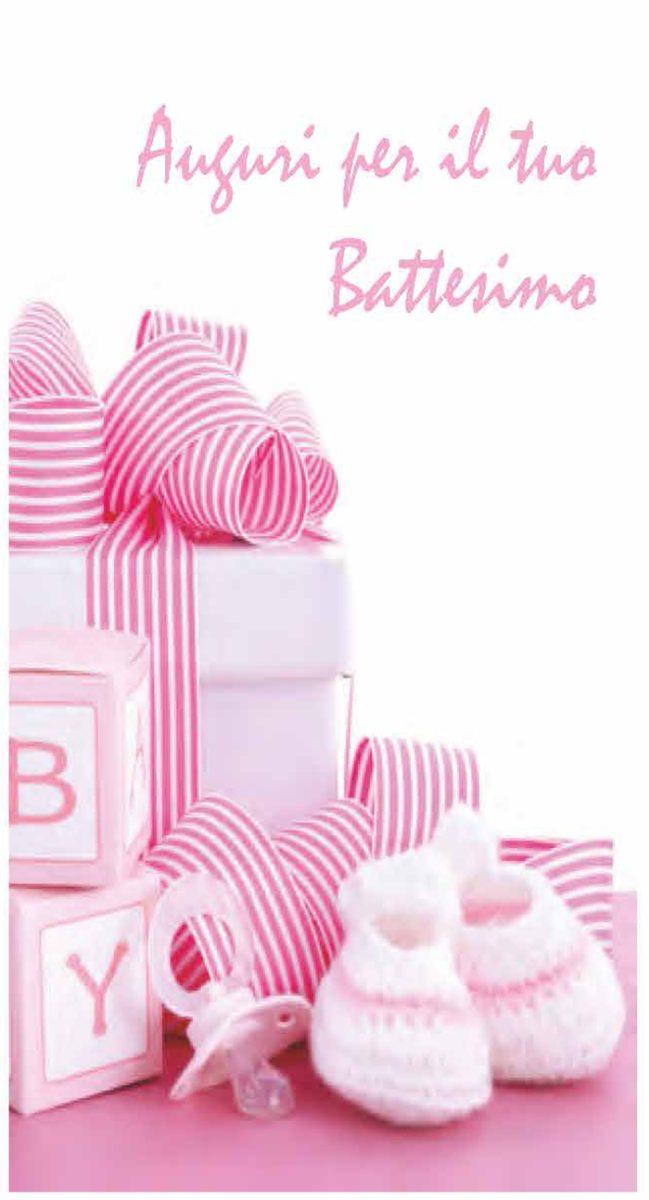 Biglietti Augurali Battesimo Bambina