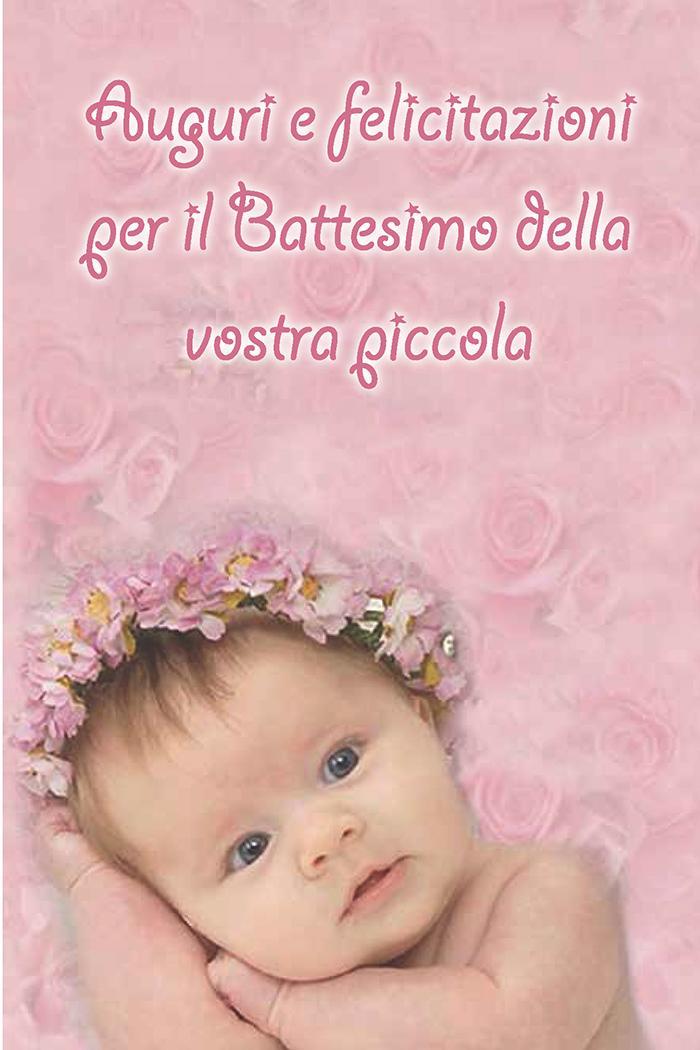 Biglietti Augurali Battesimo Bambina