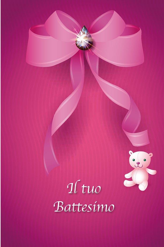Biglietti Augurali Battesimo Bambina