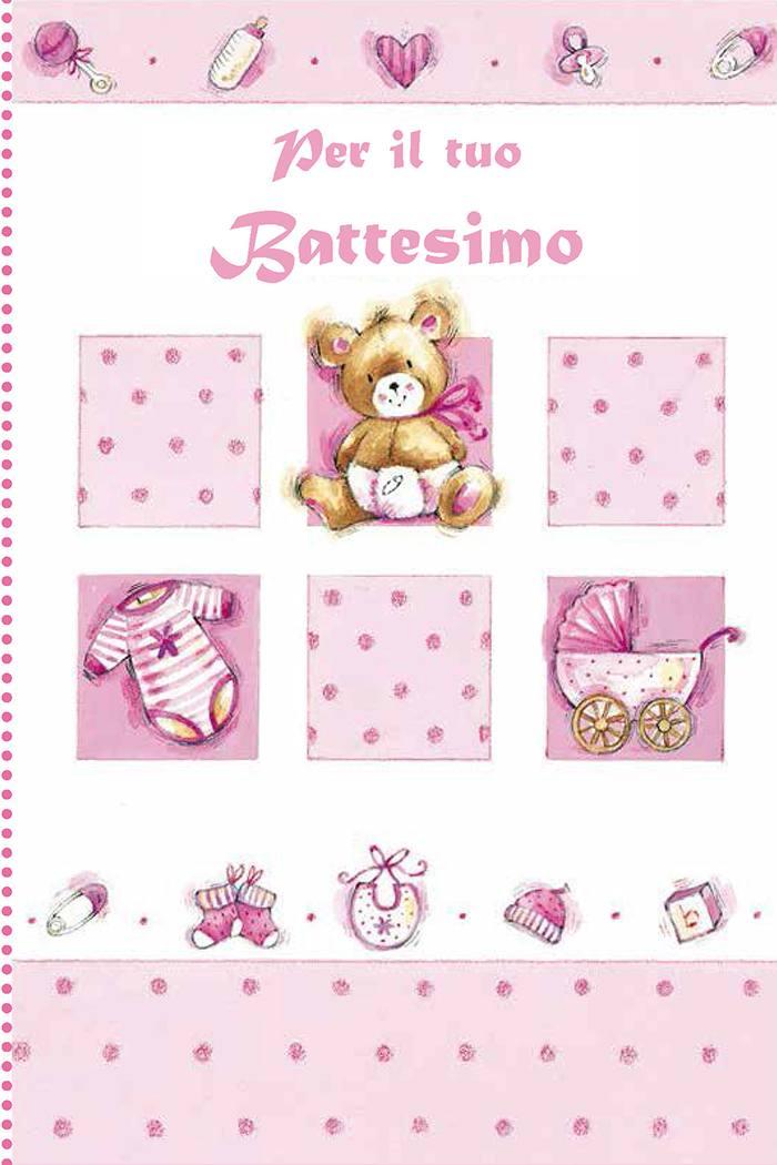 Biglietti Augurali Battesimo Bambina
