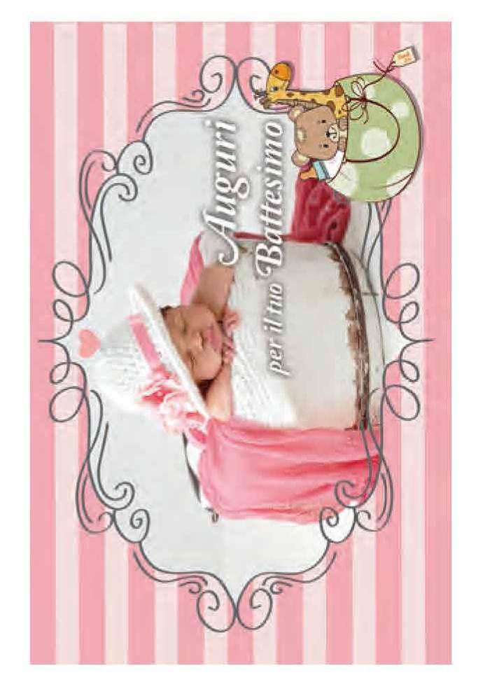 Biglietti Augurali Battesimo Bambina