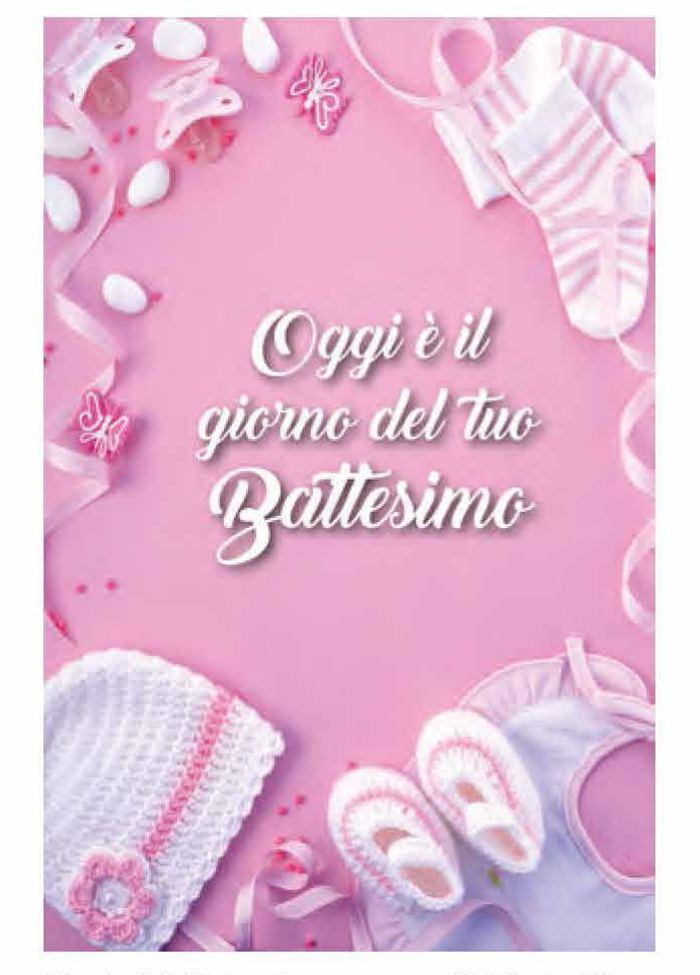Biglietti Augurali Battesimo Bambina
