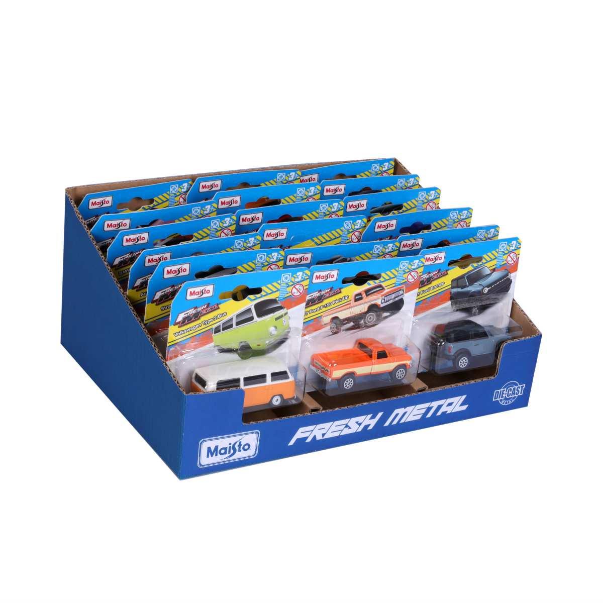Assortimento Fresh Metal 1:64