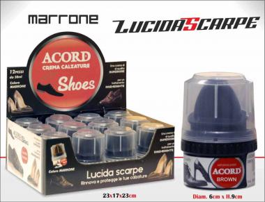 Lucida Scarpe 50Ml D/Box 12 Marrone