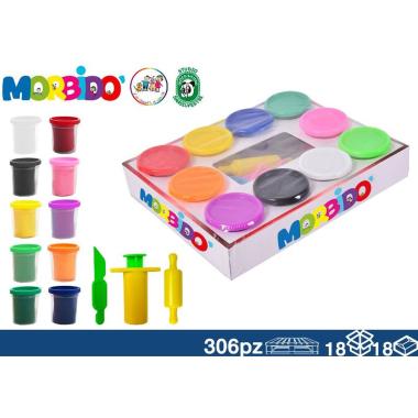 Plastilina 1kg 10Pz