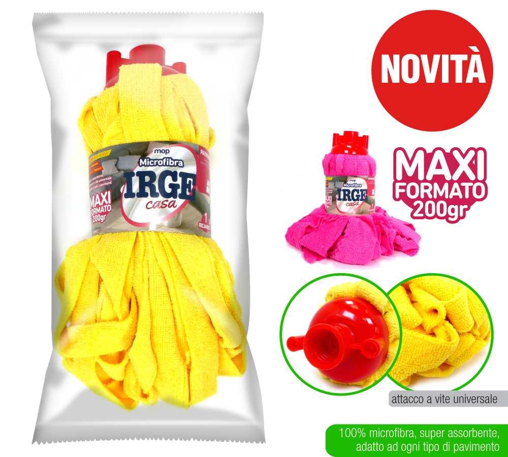 Mop microfibra irge 200 gr maxi formato