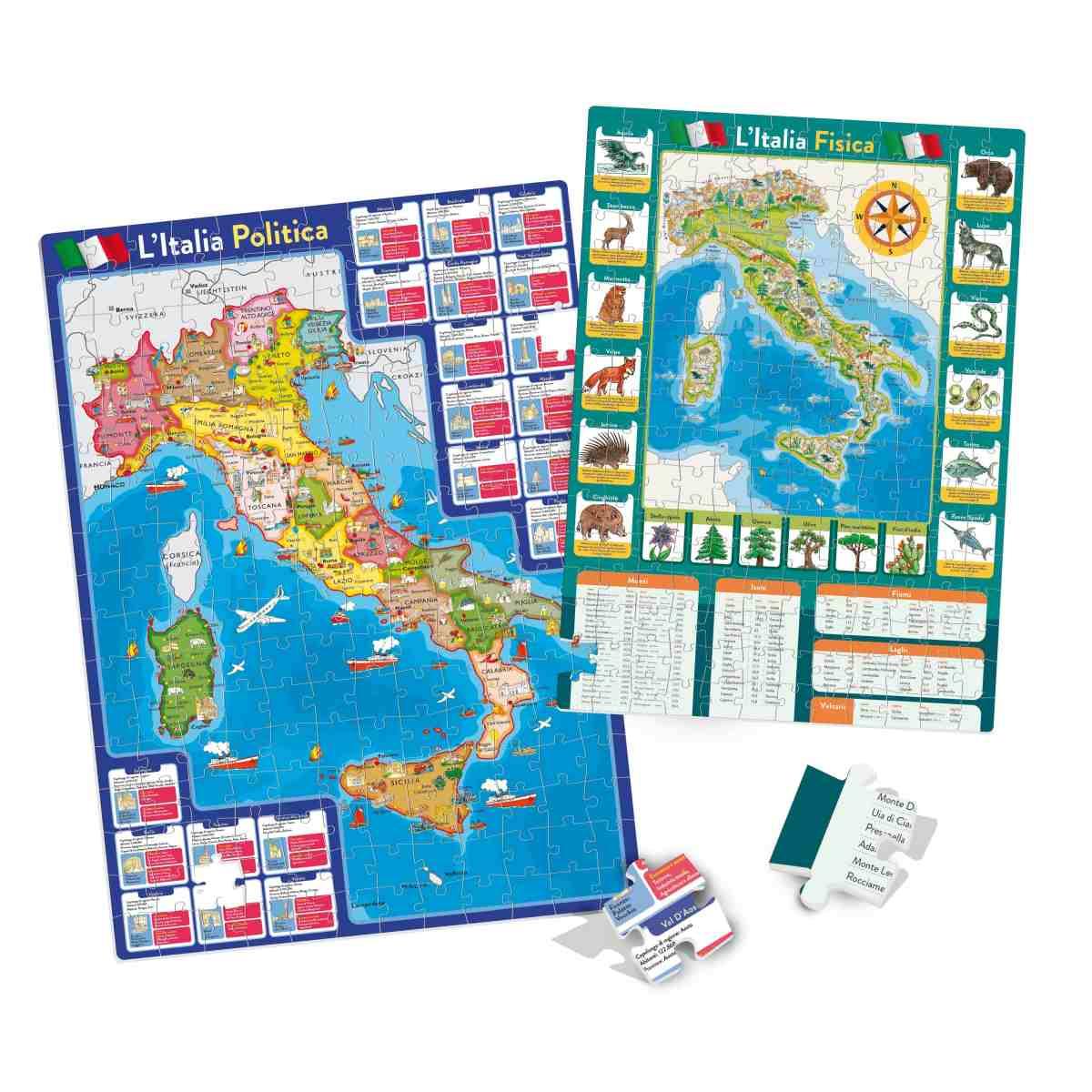 I'm a Genius Geopuzzle La Mia Bella Italia