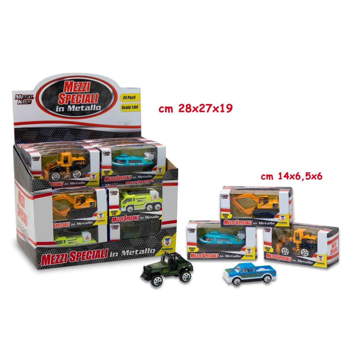 Auto Mezzi Speciali 12mdl 1:64
