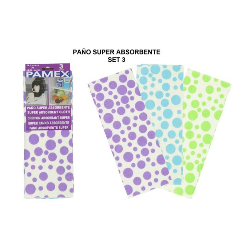 Panno Super Assorbente 3pz