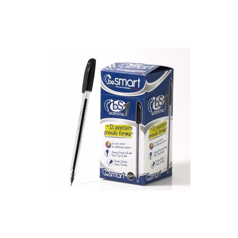 Penna Nera 50pz Be-Smart Crystal