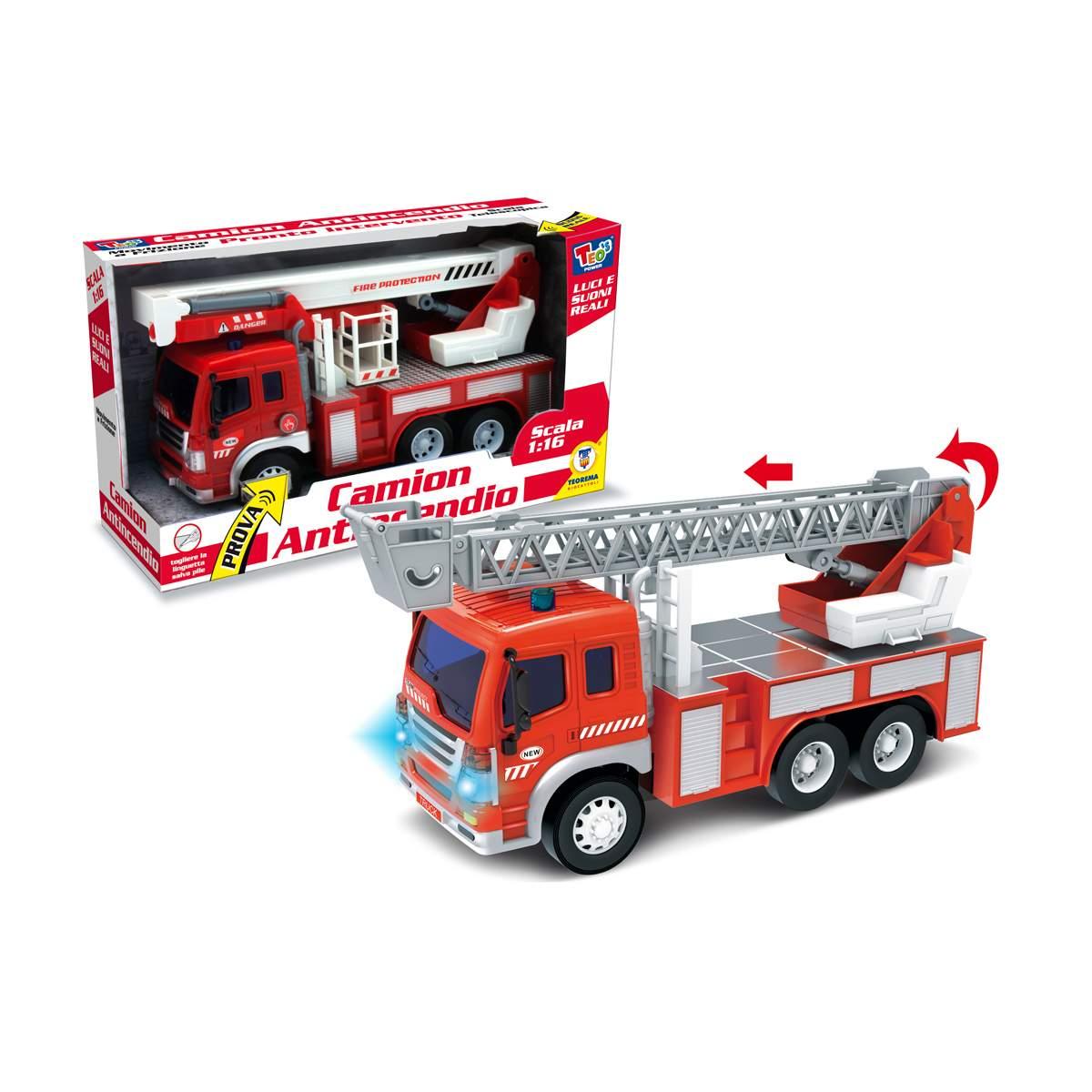 Camion dei Pompieri Luci e Suoni