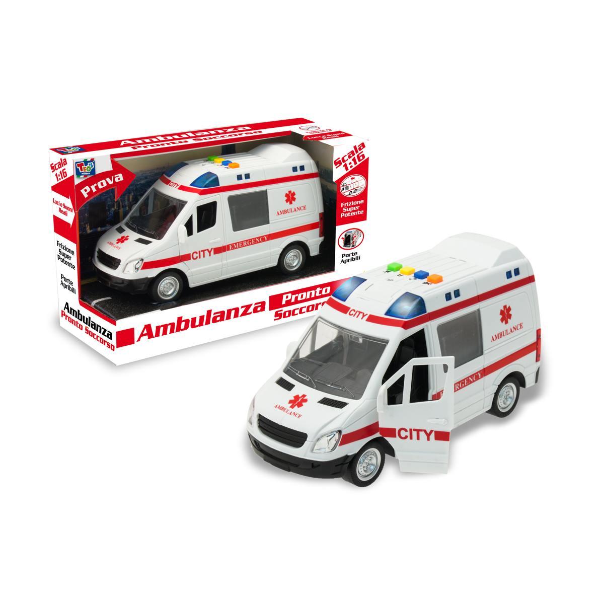 Ambulanza Luci e Suoni 1:16