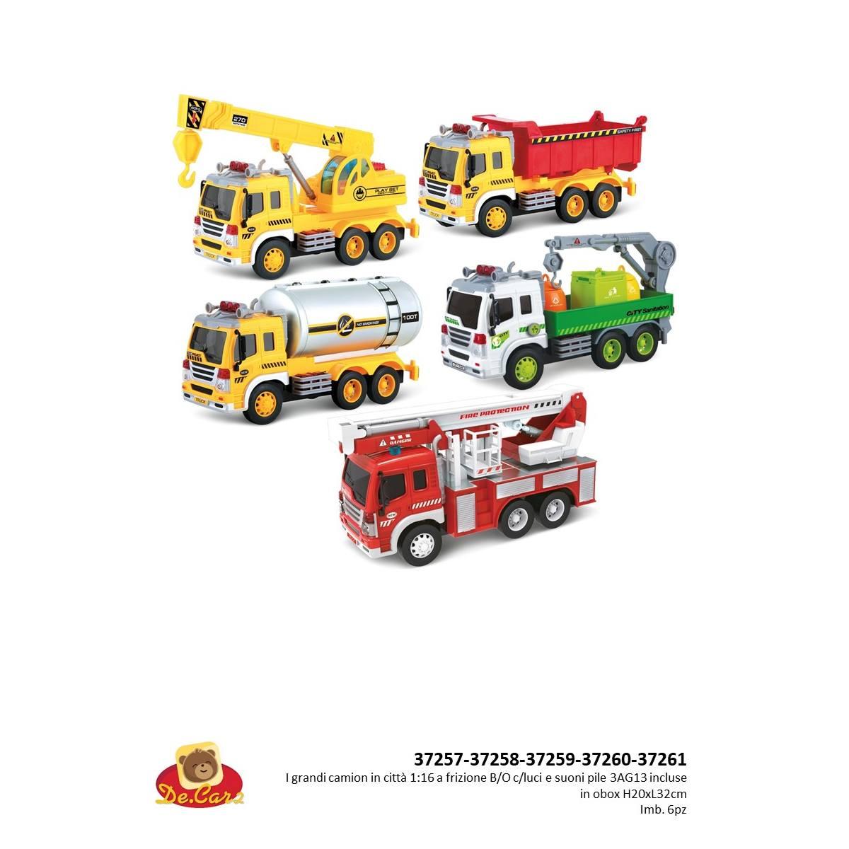 Camion Rifiuti Frizione Luci e Suoni