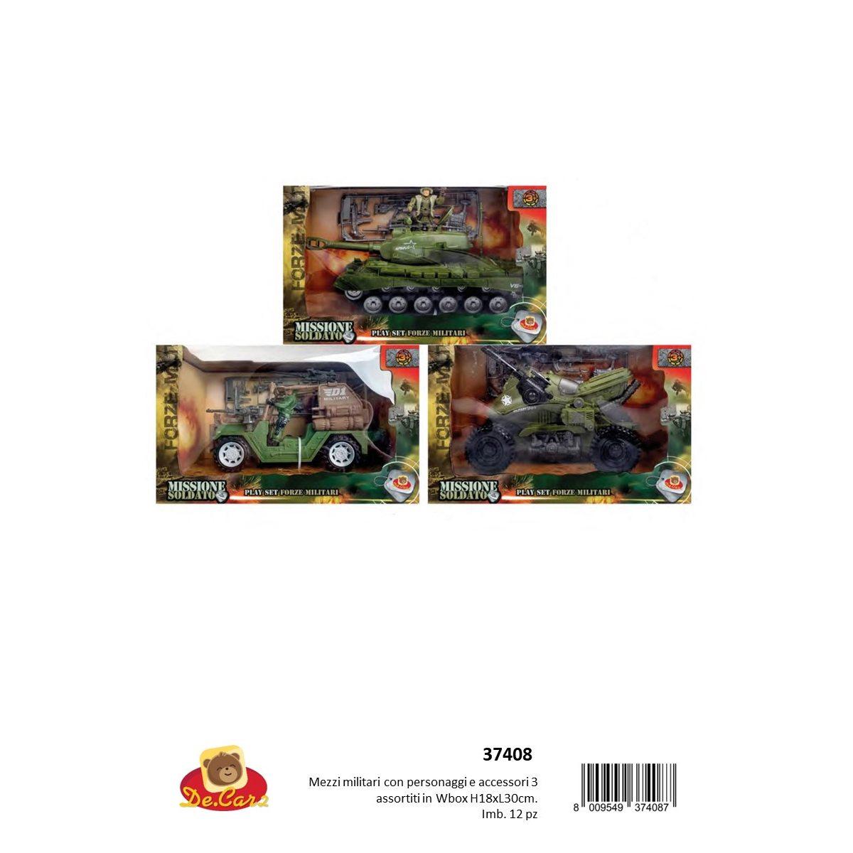 Playset Militare 3Ass