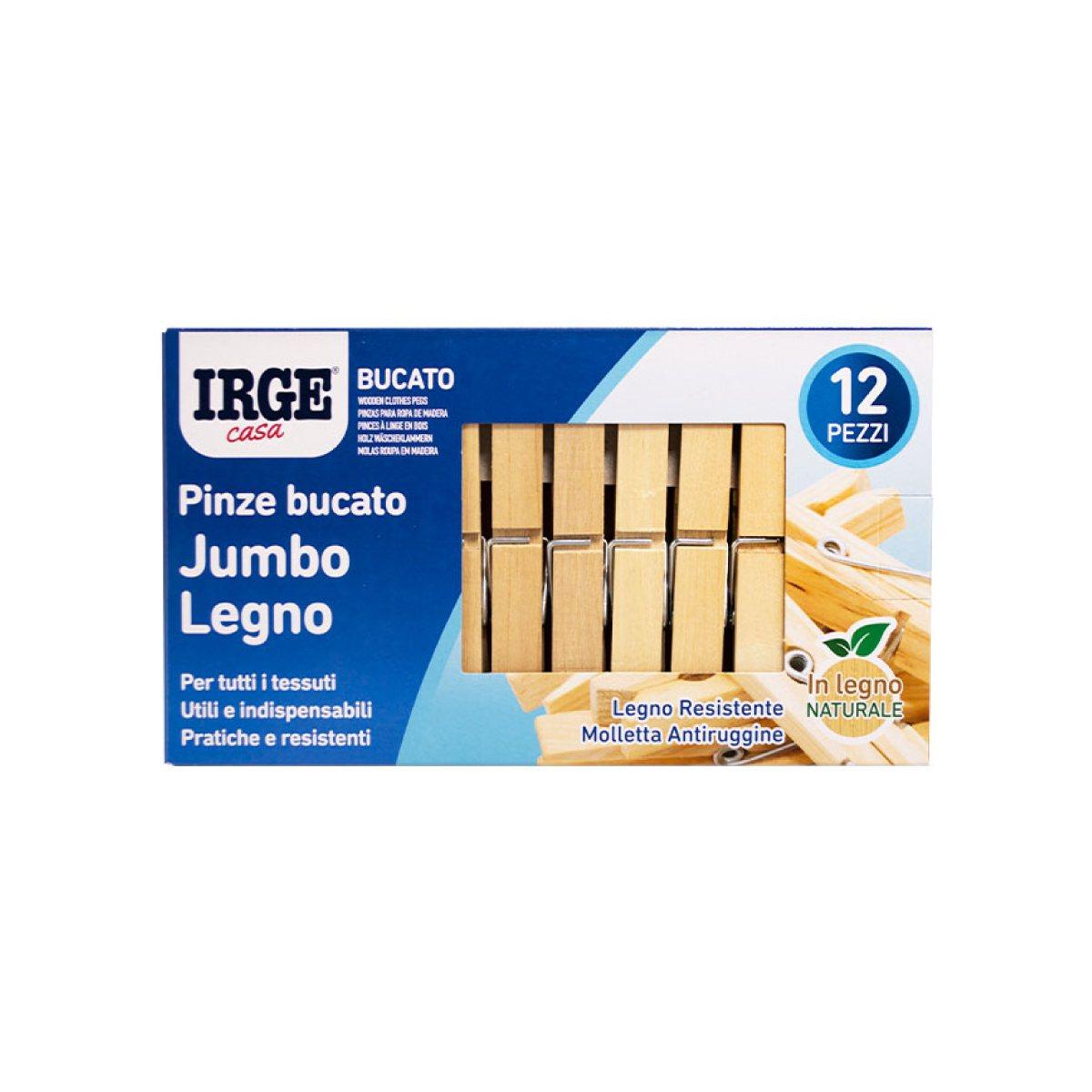 Mollette Jumbo Legno 12pz