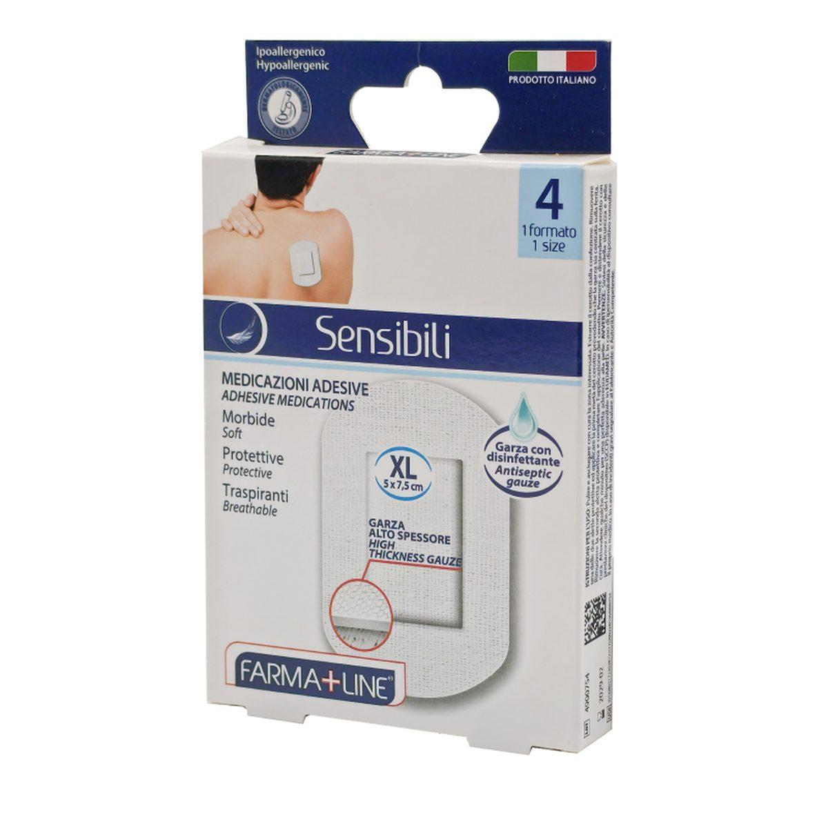 Farmaline Cerotti Tnt Alta Prot. 4 pz tg xl