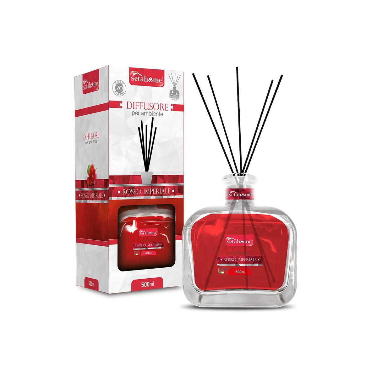 Diffusore Amb. Yvonne 500ml Rosso Imperiale