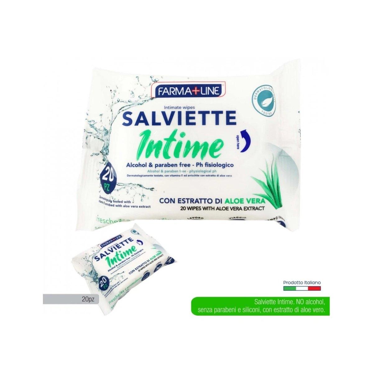 Salviettine Intime 20pz camomilla.