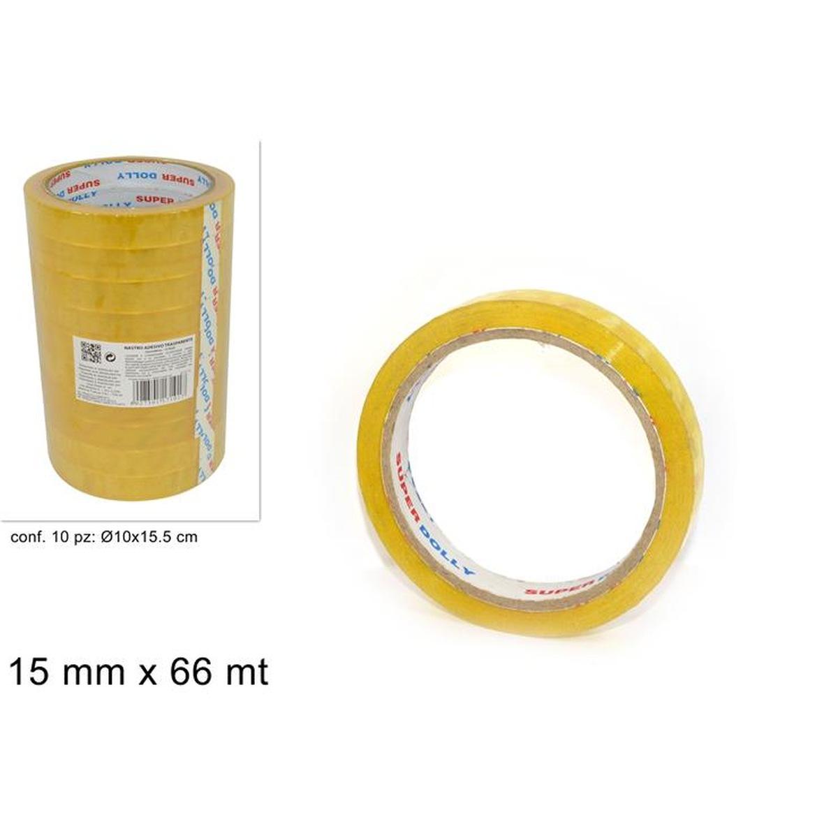 Nastro Trasparente 15*66