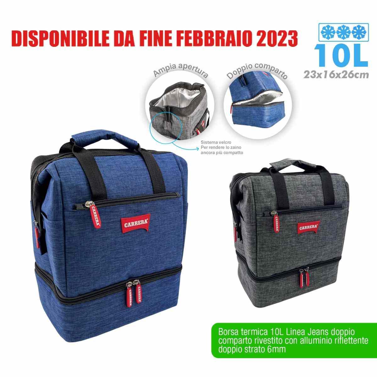 Borsa Termica Jeans 10L 23*16*26