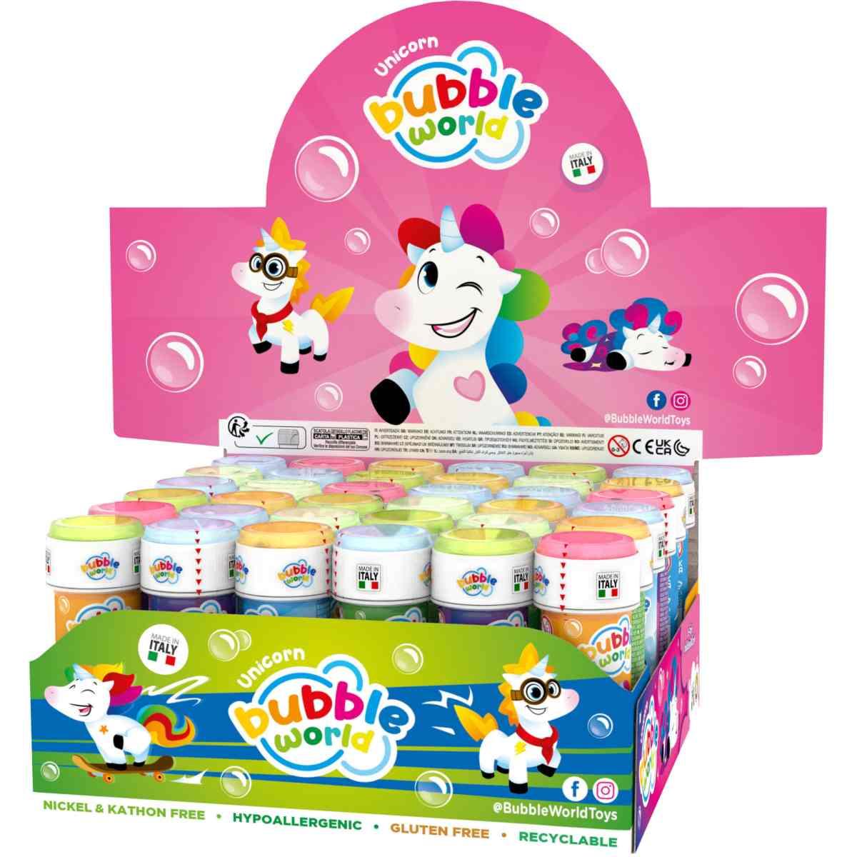 Bolle sapone Unicorno