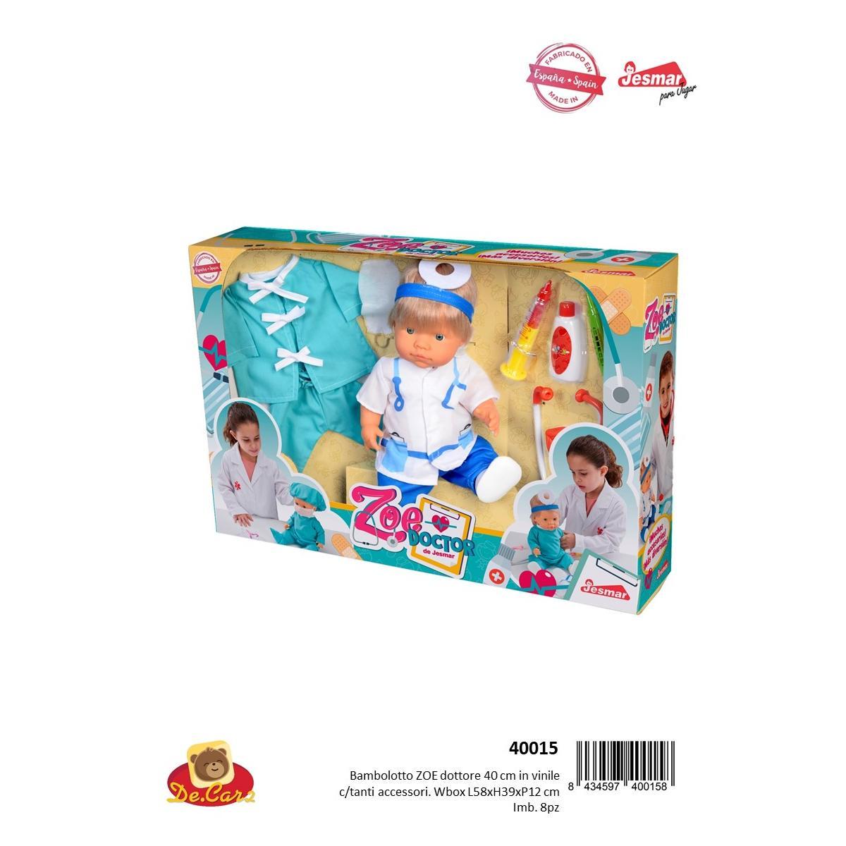 Bambolotto Zoe Doctor Maschio 40cm