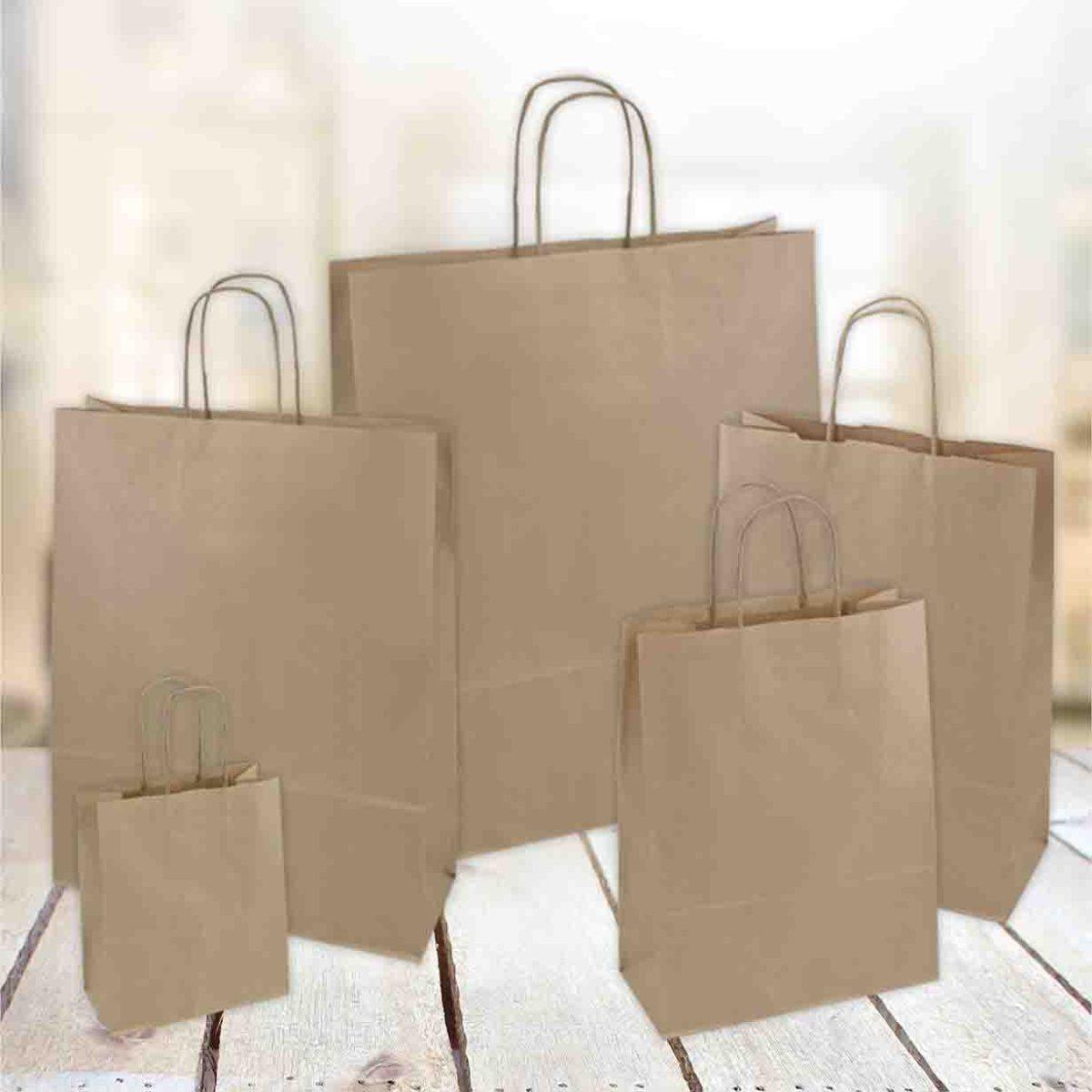 Shopper Carta Avana 26*12*35