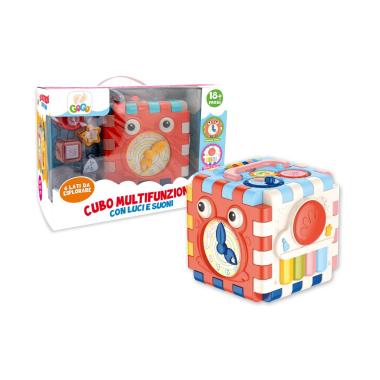 Cubo Attività Multifunzione Luci e Suoni
