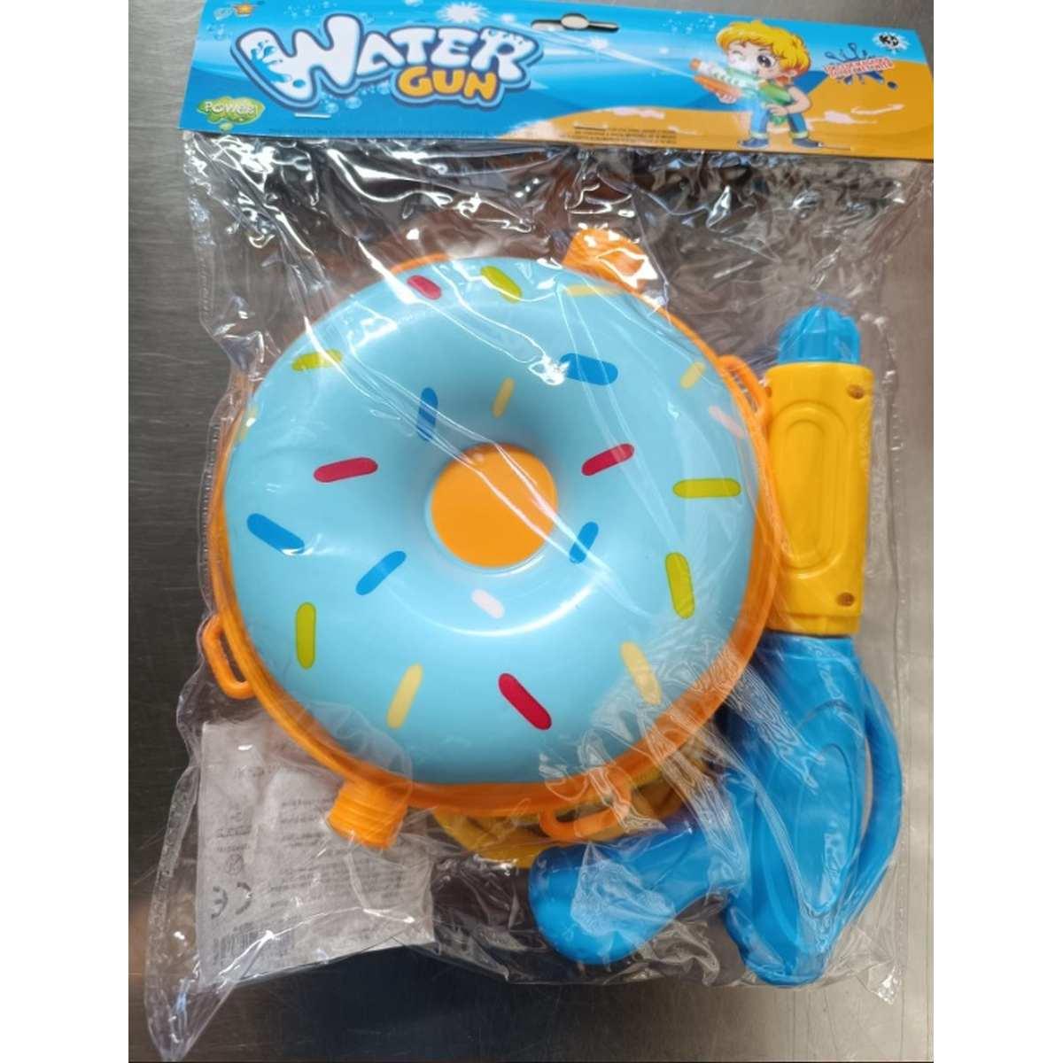 Zaino C/Pistola Spara Acqua Donut