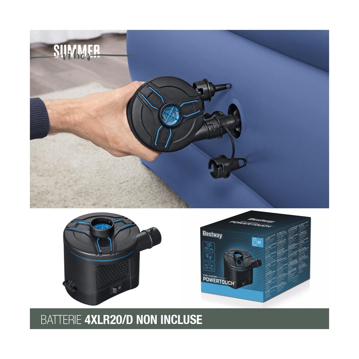 Pompa di gonfiaggio elettrica PowerTouch a Batterie