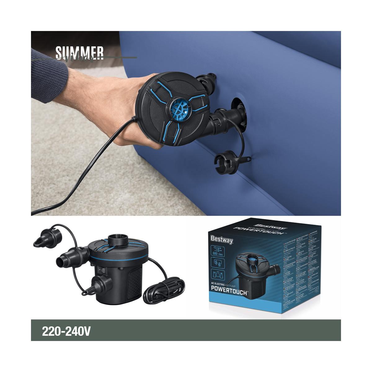 Pompa di gonfiaggio elettrica powertouch 2