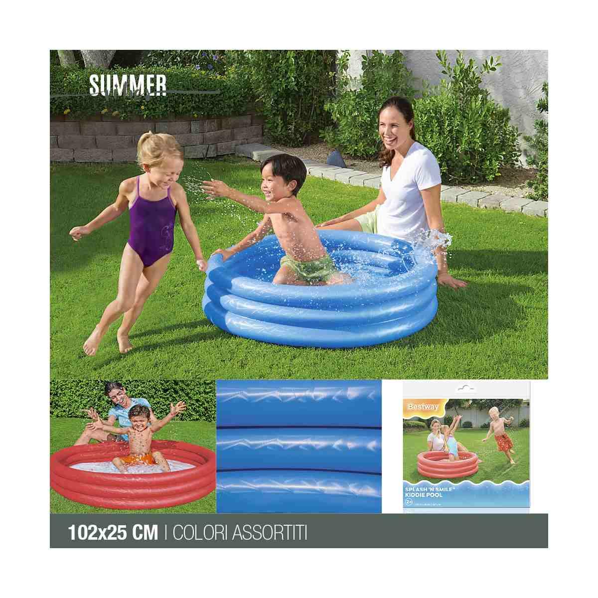 Piscina Tinta Unita 3Anelli 102*25
