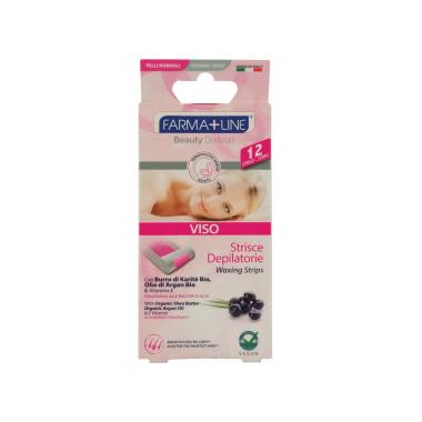 Strisce Depilatorie Viso 12pz Argan