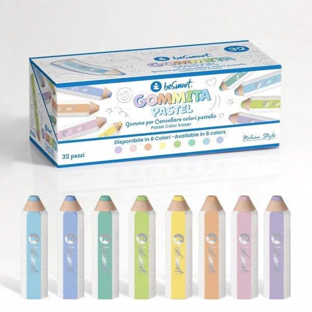 Gomma Pastello 32pz Besmart