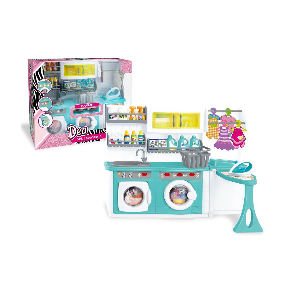 Set Lavanderia Luci e Suoni Reali