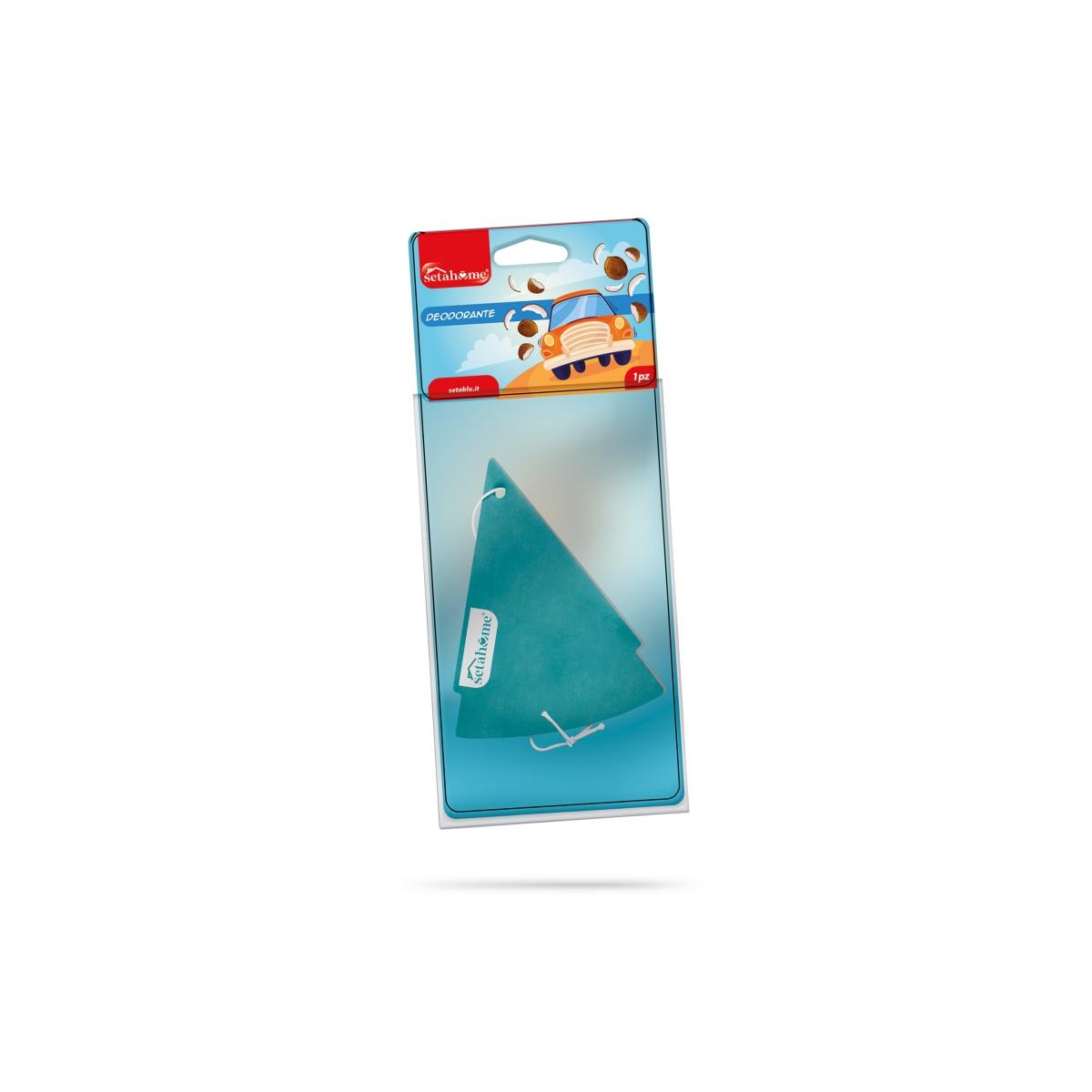 Deodorante Auto In Carta Cocco
