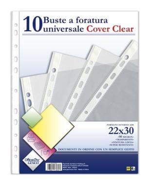 Cf. 10 Buste Forate A4-90 Micron