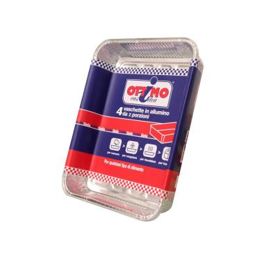 4 Vaschette 2 Porzioni OTTIMO